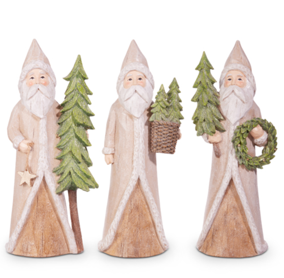 10.25in Natural Santa