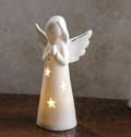 6.25in LED Ceramic Angel