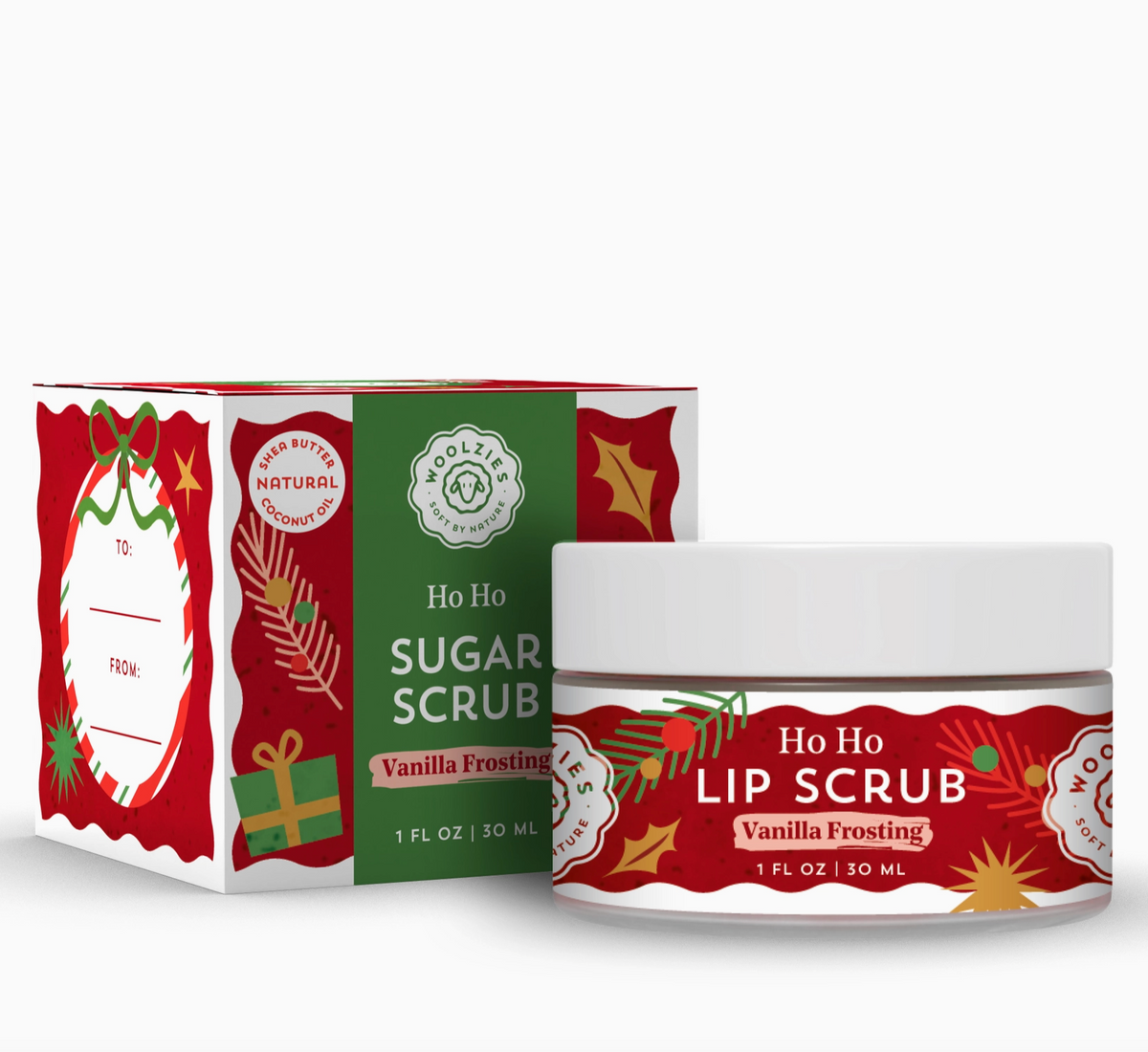 Ho Ho Lip Sugar Scrub – Vanilla Frosting
