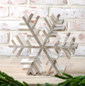 12in Wooden Snowflake