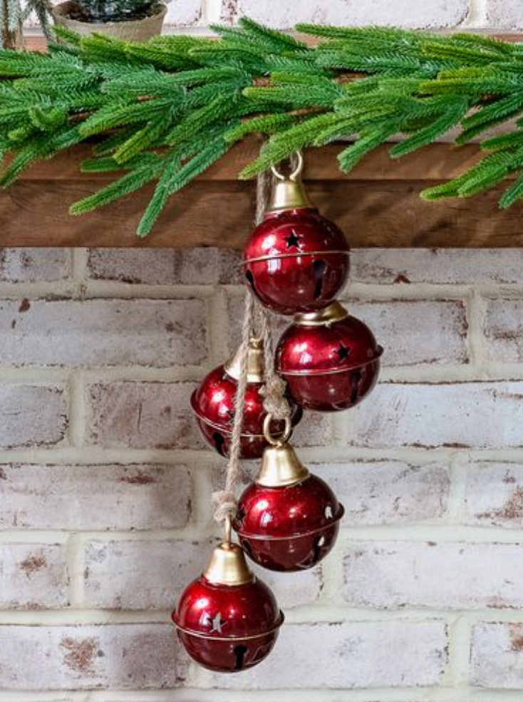 22in Burgundy Bell Hanger