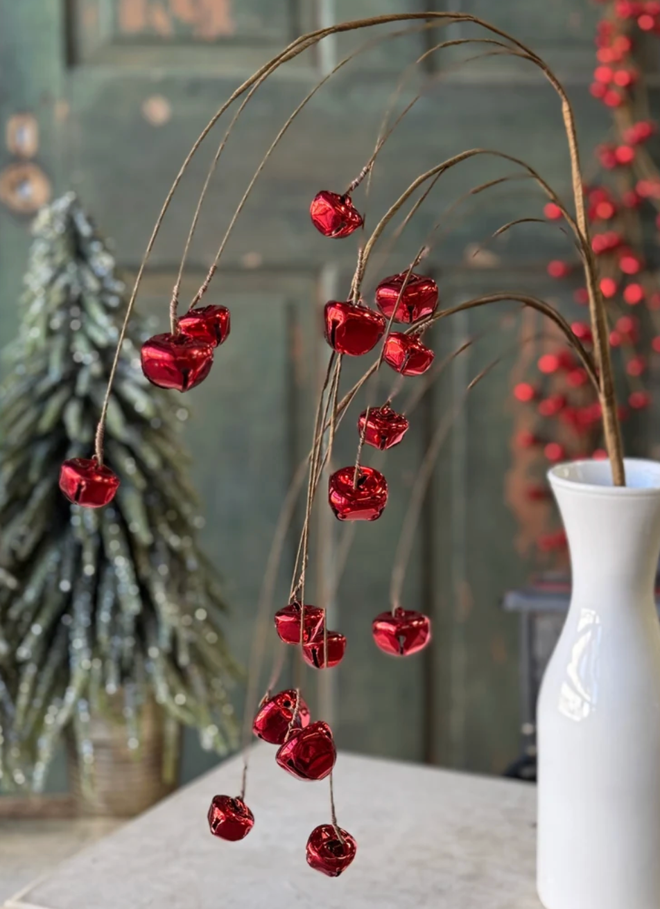 Jingle Bells Hanging Spray