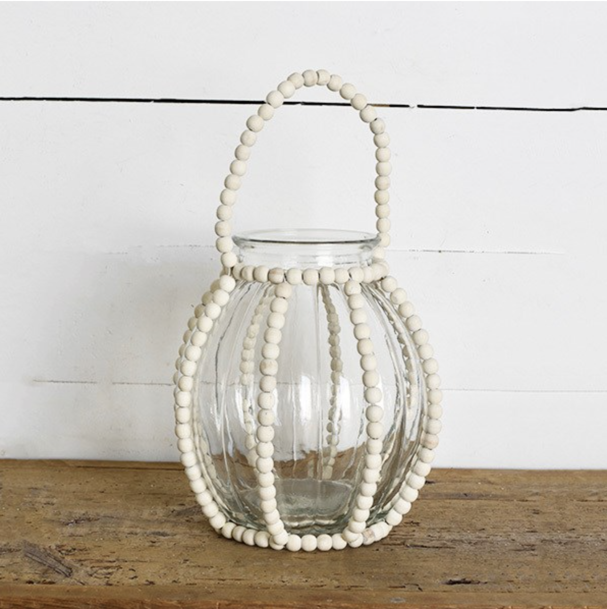 10in Beaded Jar