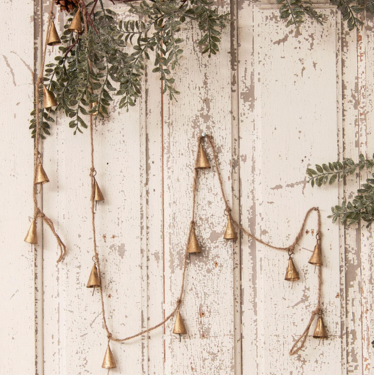 Gold Tone Bell Garland