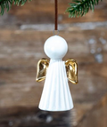 Gold Winged Angel Ornament