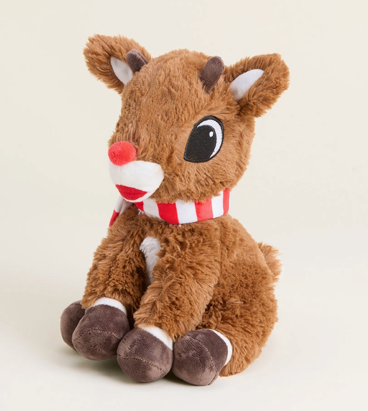 Warmies® Rudolph with Scarf Soft Plush Toy