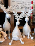 Whimsical Moose w/ Glasses | Winter Figures