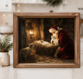 Santa's Prayer |  Wood Sign
