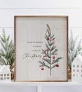 Have Yourself A Merry Little Christmas | Framed Artwork