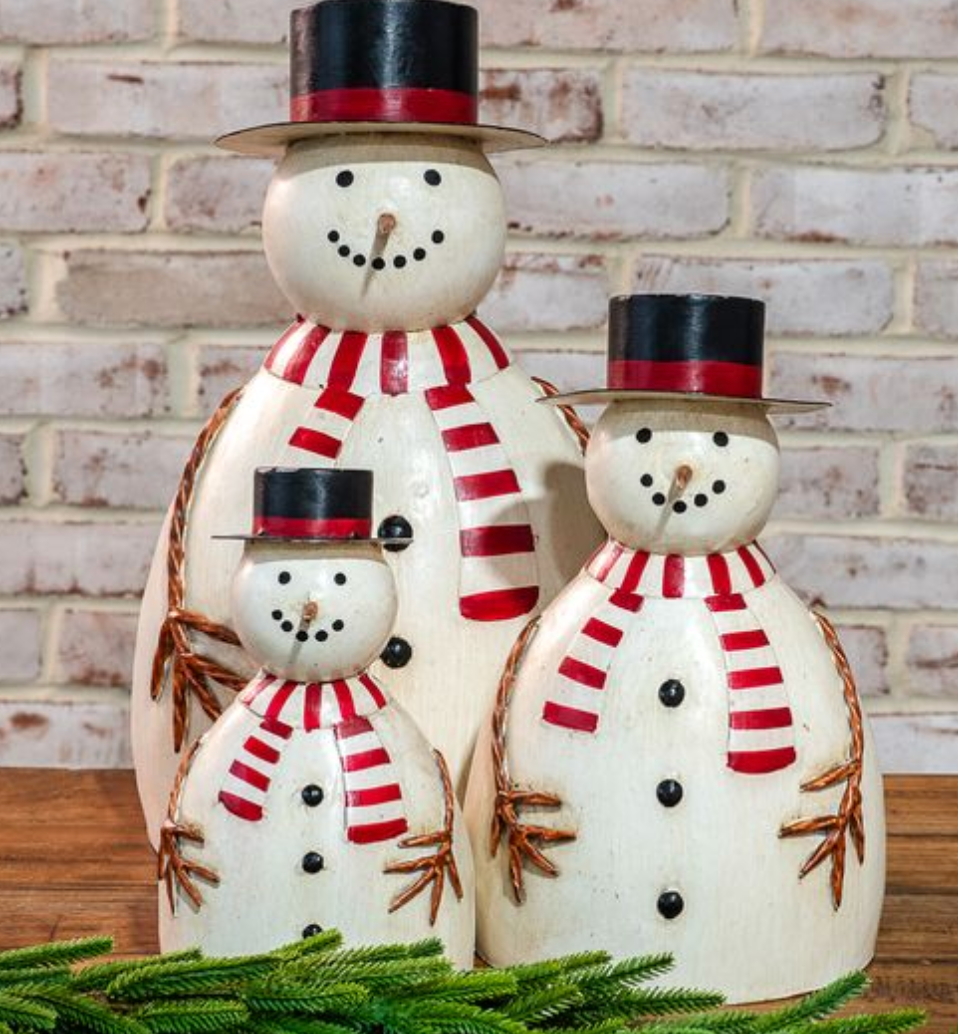 Metal Snowman