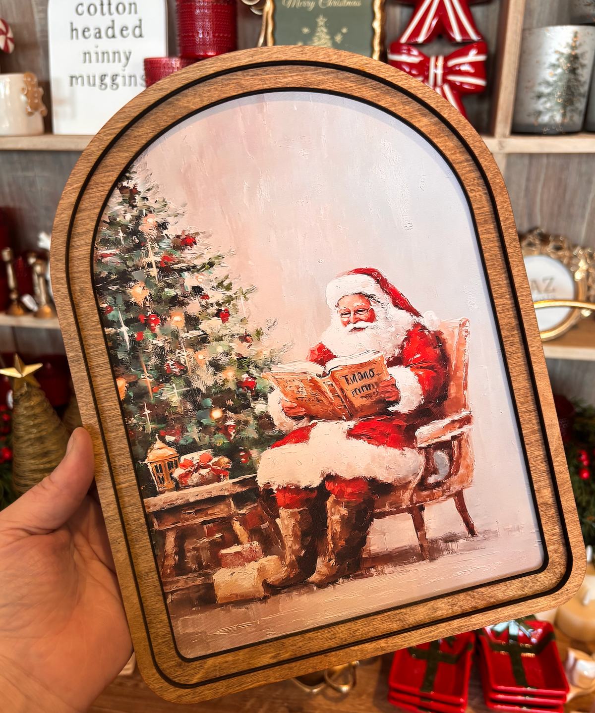 Santa Reading | Arch