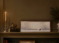 Sleigh Across the Winter Meadow | Framed Art