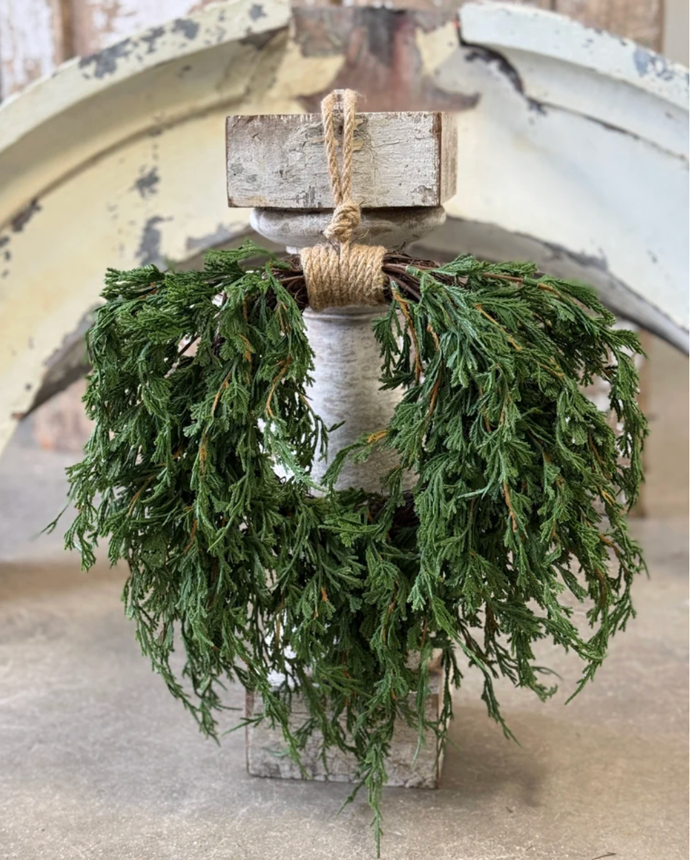 Emerald Falls Hanging Wreath | 16in