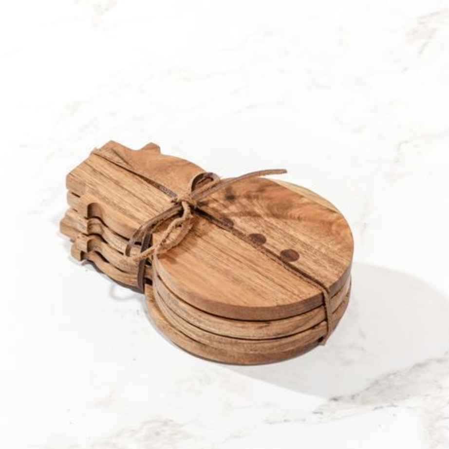 Snowman Coasters | Set of 4