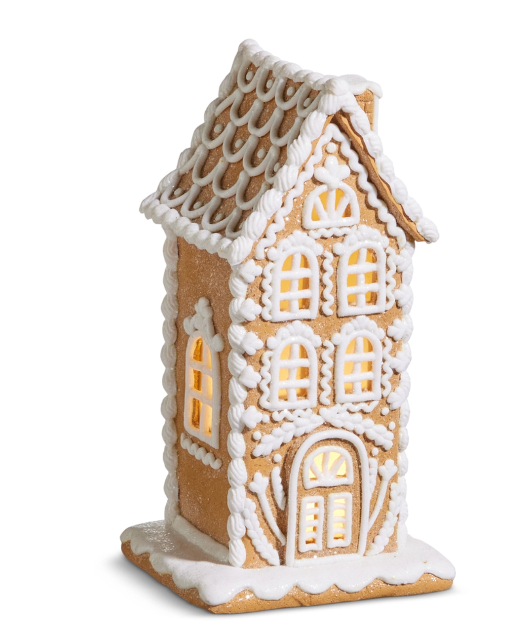 10in Lighted Gingerbread House