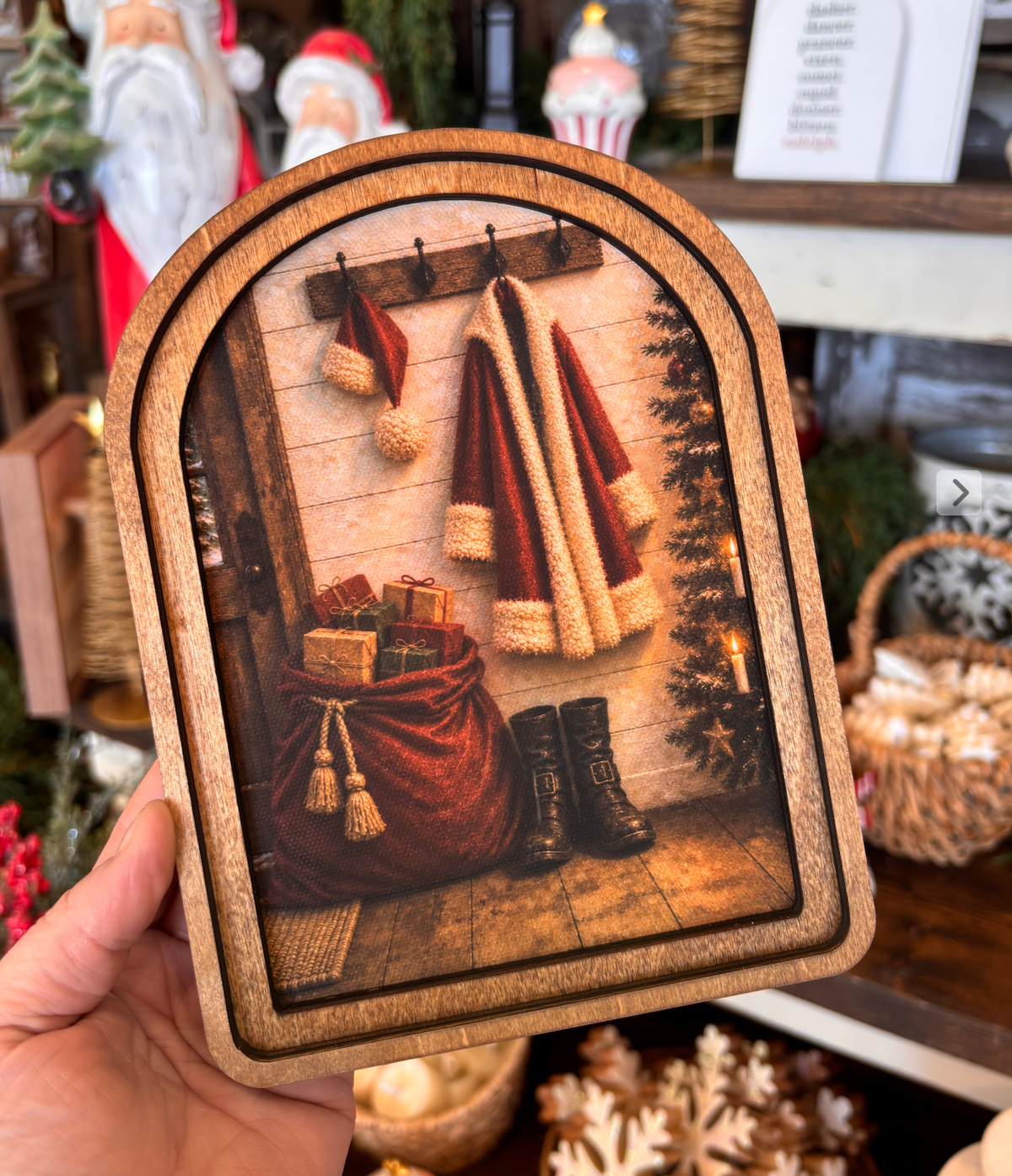 Vintage Santa's Coat & Boots | Arch