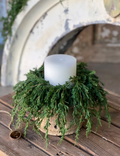 Emerald Falls Candle Ring | 4in