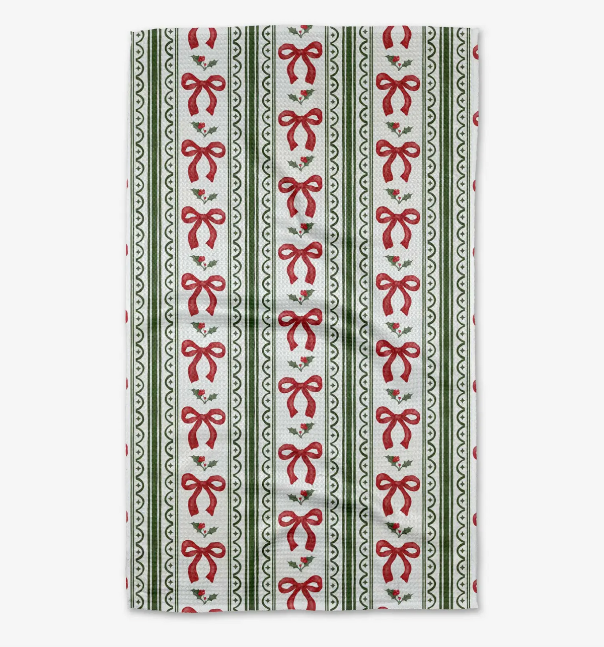 Christmas Bow Tea Towel | Geometry