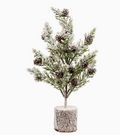 12in Flocked Tree