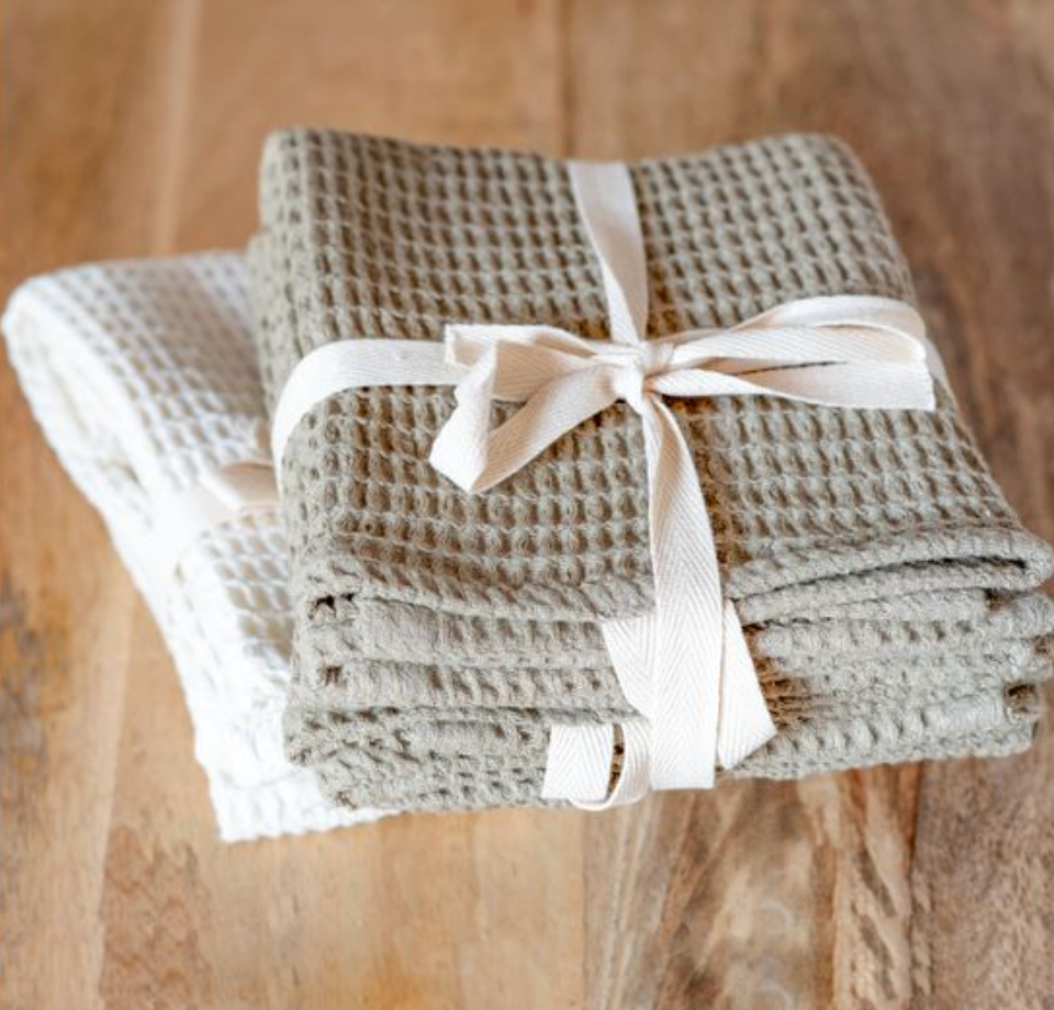 Waffle Weave Dishcloth Set – Set of 2