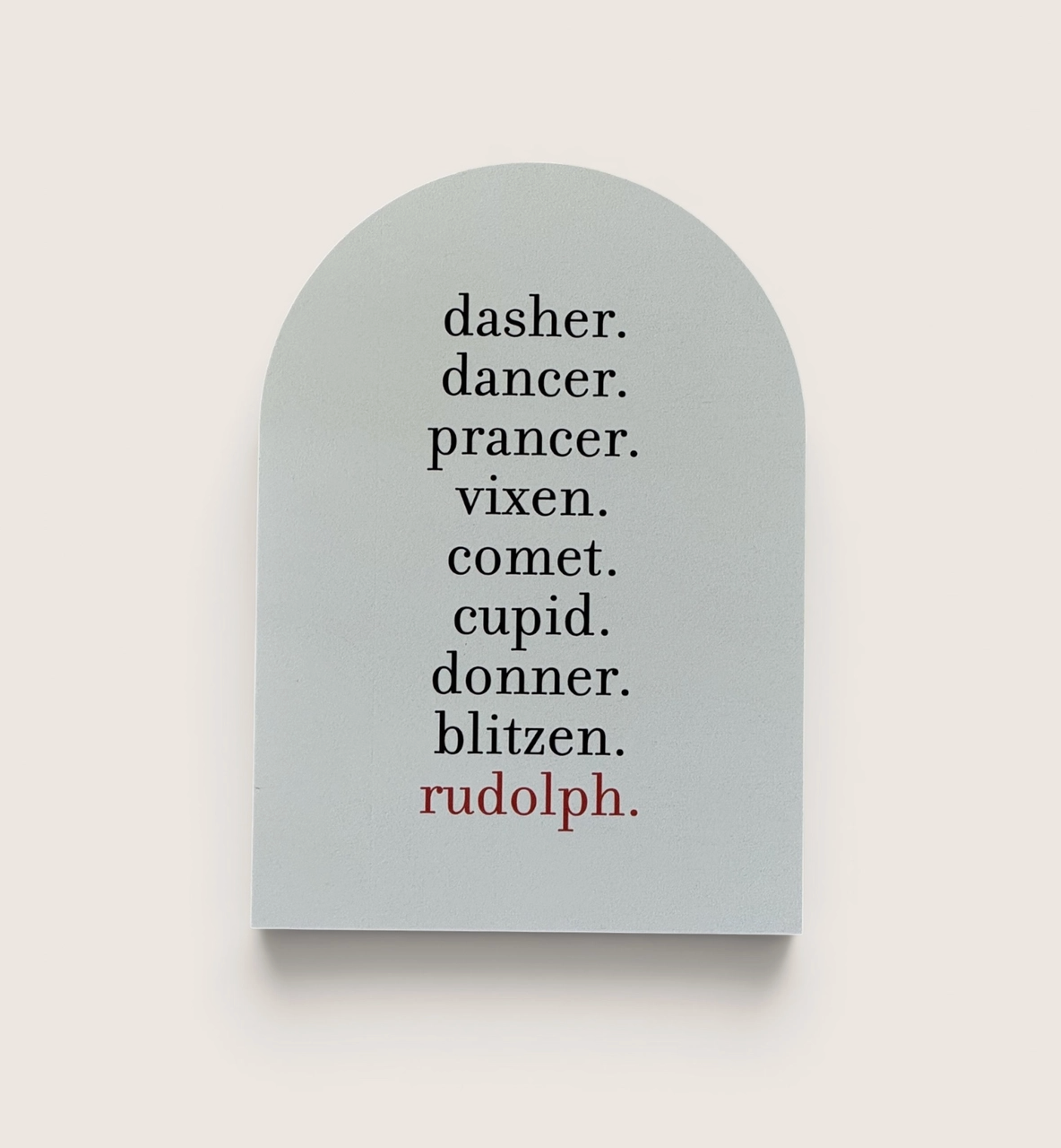 Reindeer Names | Arch