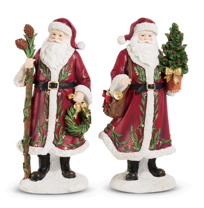 12in Holiday Santa
