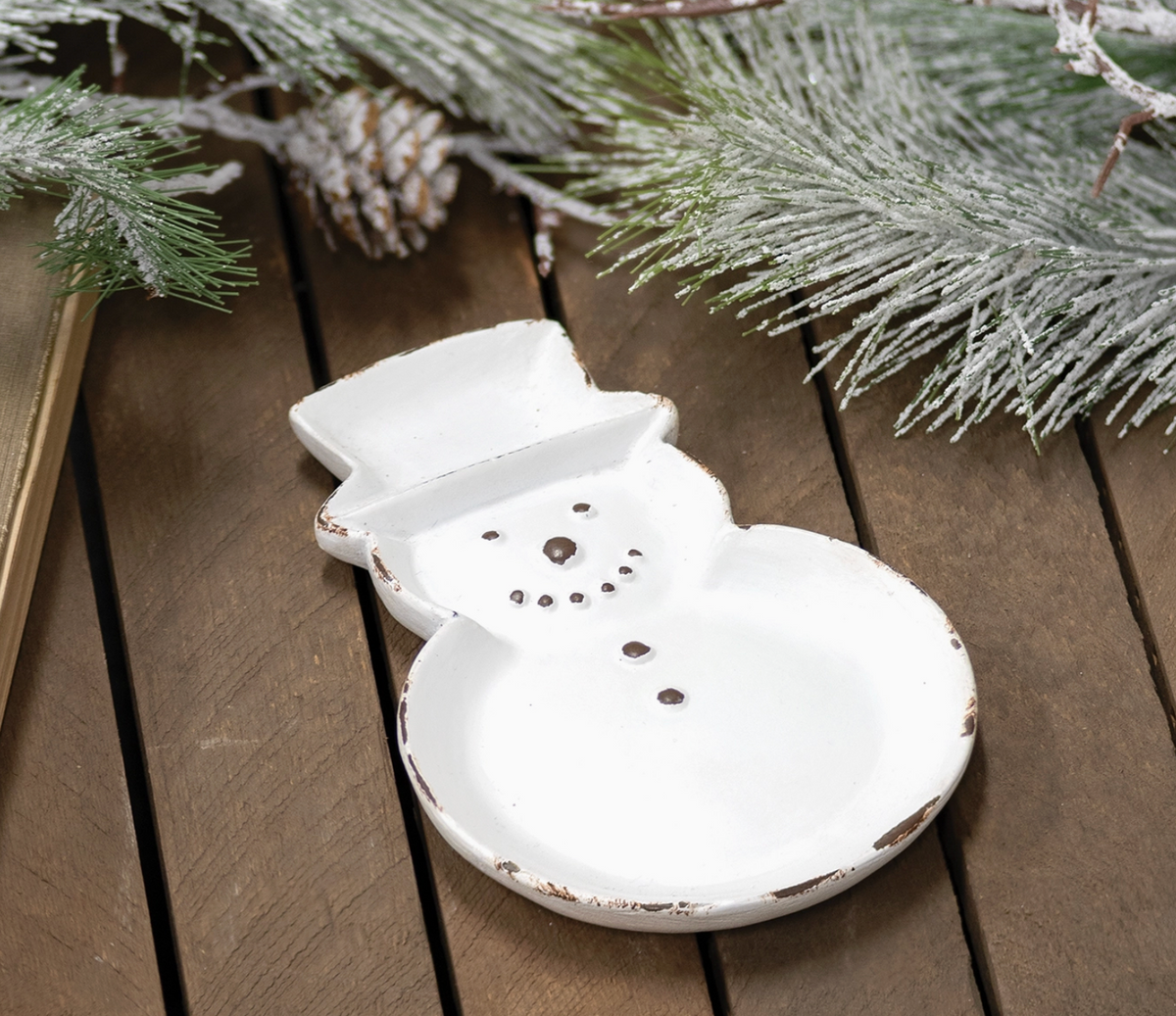 Snowman Trinket Tray
