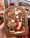 Cozy Christmas Book Nook | Arch