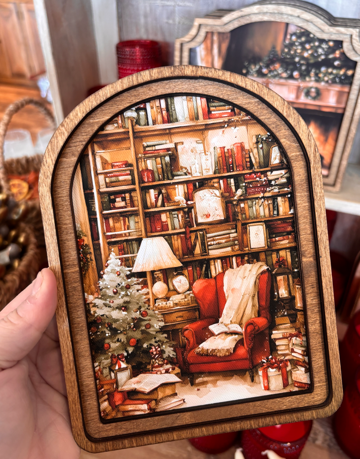 Cozy Christmas Book Nook | Arch