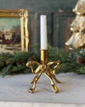 Gilded Knot Taper Holder