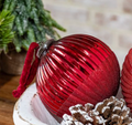 Red Glass Ornament