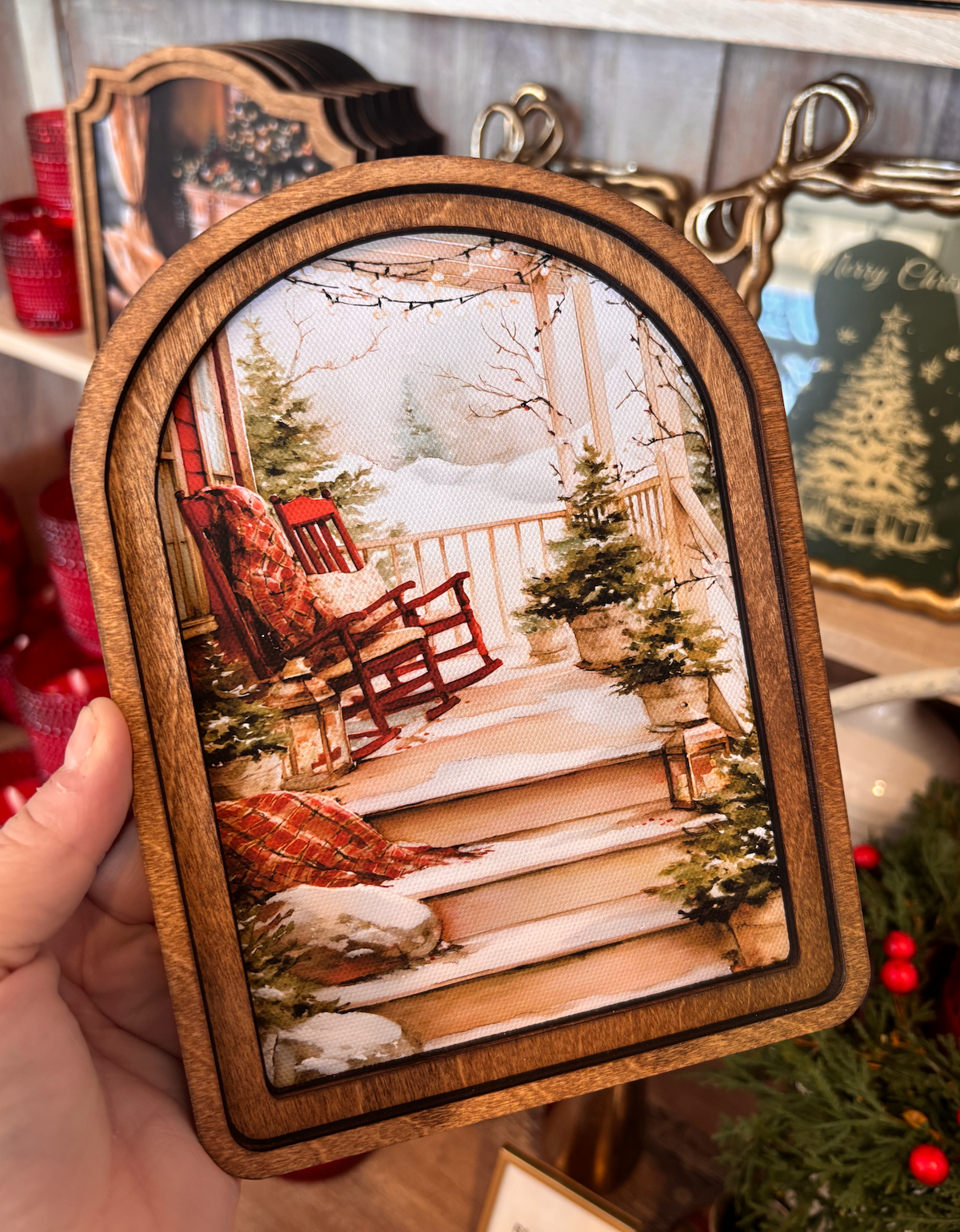 Cozy Christmas Porch | Arch