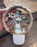 6" Woodland Christmas Party Night Light