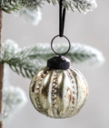 2in Silver Ball Ornament