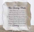 The Giving Plate – 11.5" Square Sharing Plate