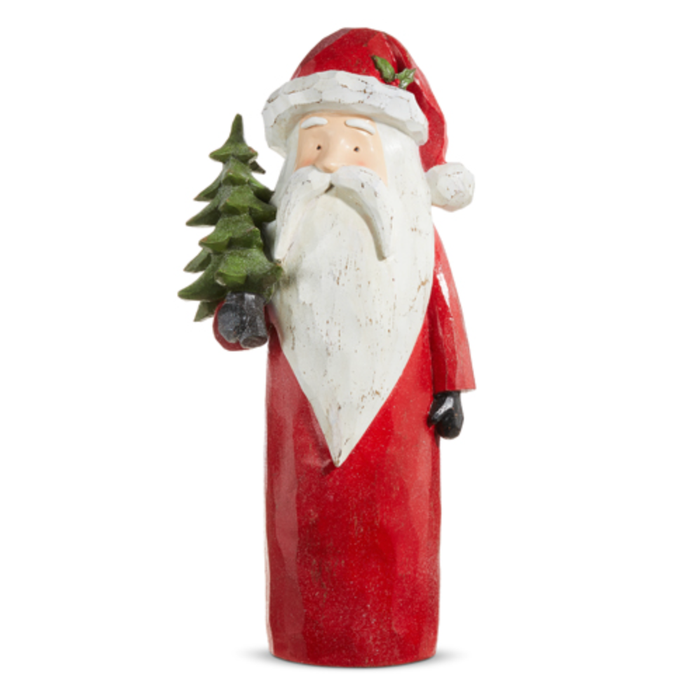 21.5in Carved Santa | Oversized