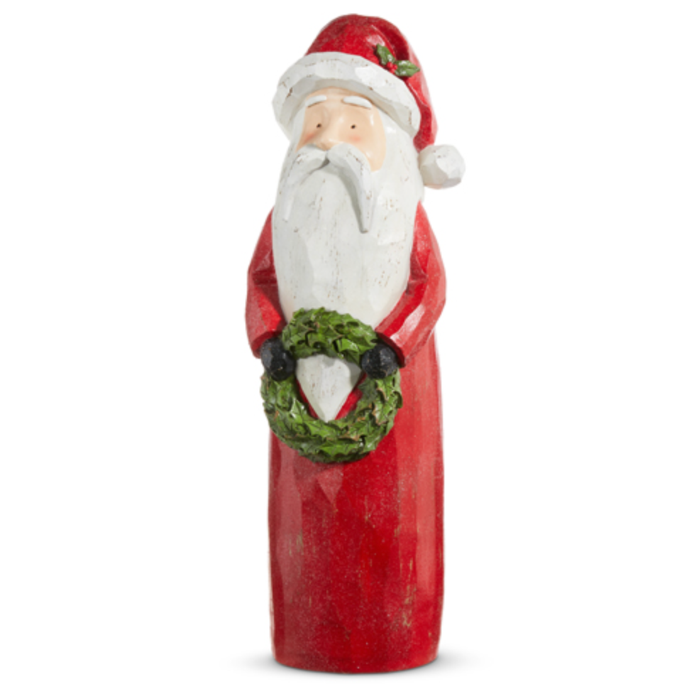 17in Carved Santa | Oversized