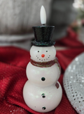 Snowman Candle