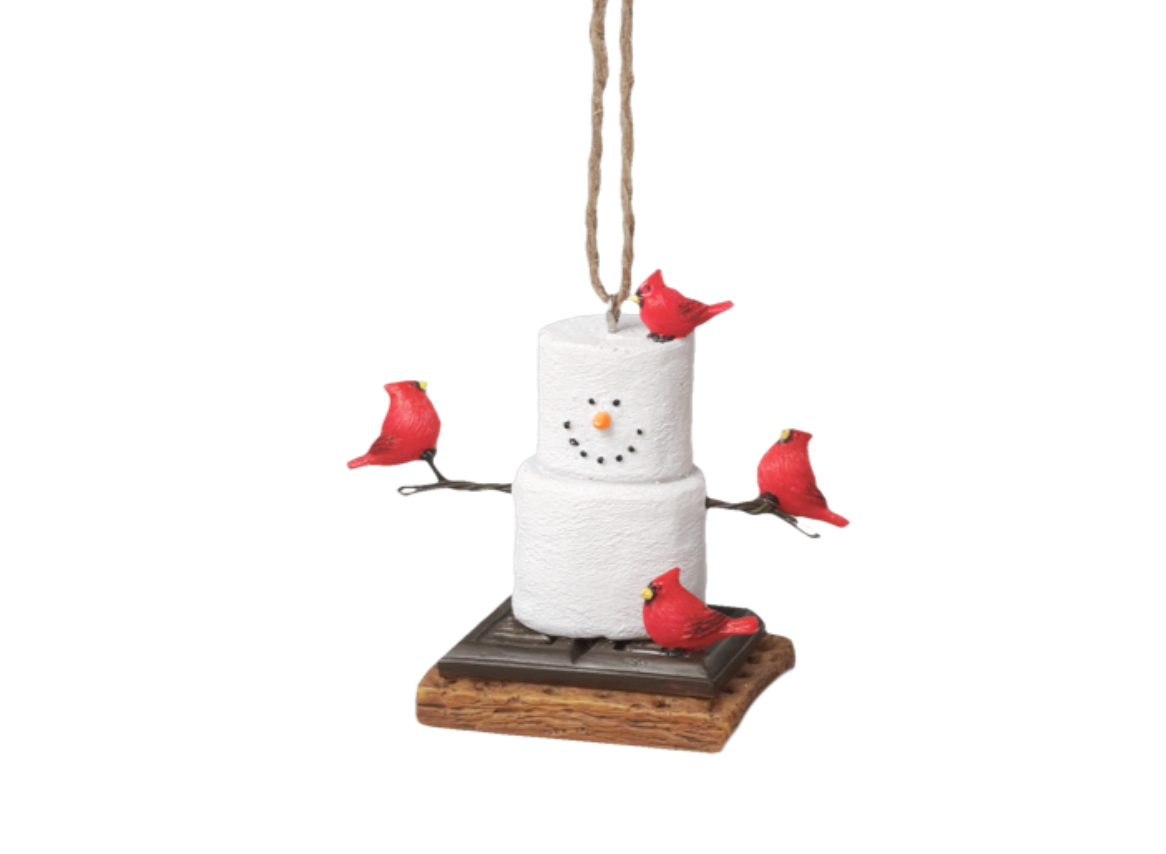 S'mores w/ Cardinals Ornament
