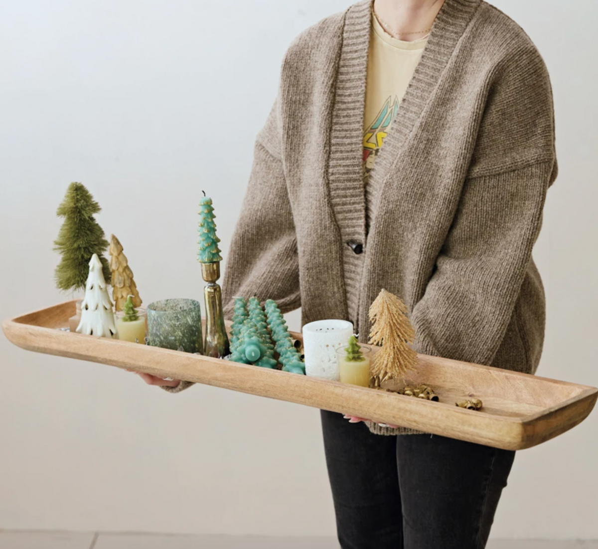 Mango Wood Tray | 40in