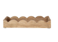 Mango Wood Scalloped Tray
