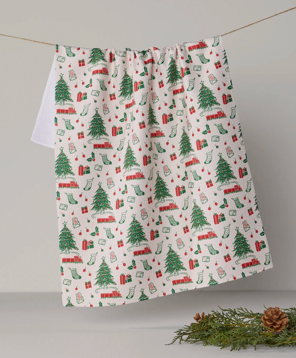 Holiday Judilee Tea Towel | Geometry