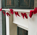 Red Bow Garland
